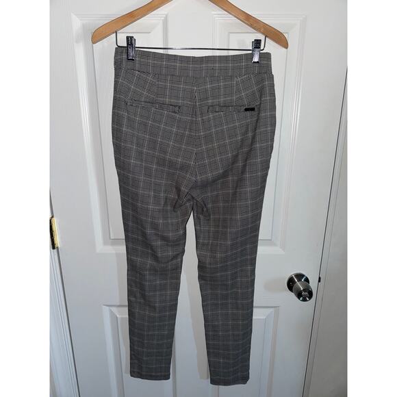 Calvin Klein Womens Plaid Dress Pant slim fit through hips size 6 - Picture 3 of 7